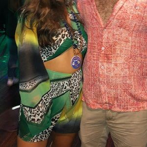 Prettylittlething cutout long sleeve romper